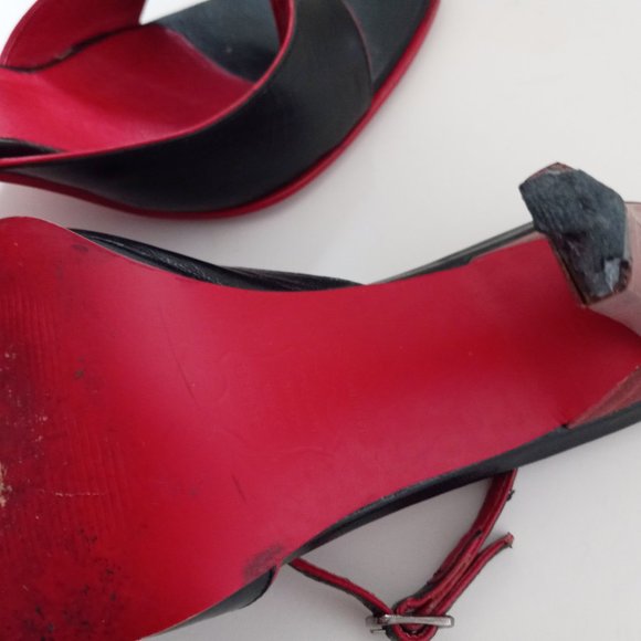 N.Y.L.A. Open Toe Heels Women's 7 - Picture 9 of 12